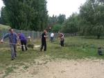 L'area cani del Parco Rio Crosio tirata a lucido da un gruppo di cittadini