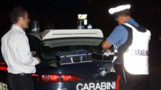 Isola d'Asti, sorpreso alla guida ubriaco, denunciato dai Carabinieri