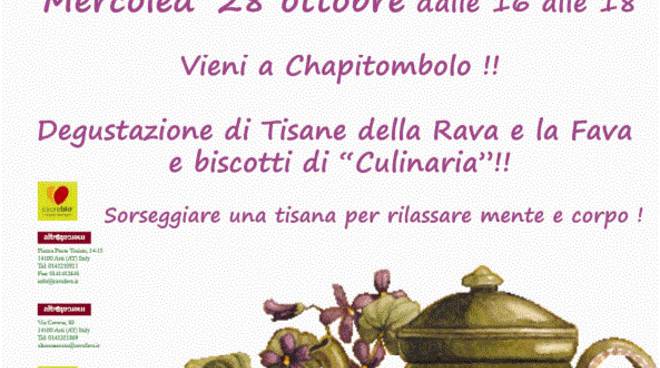 Le Tisane della Rava e della Fava arrivano al Chapitombolo di Monale