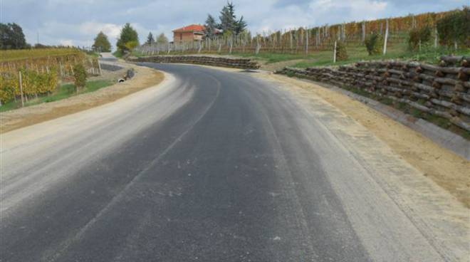 Riaperta a Calosso la strada provinciale 41