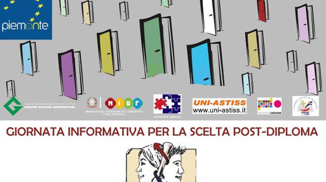 Venerdì in Astiss la Giornata informativa per la scelta post diploma