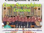 Domani sera a Castiglione d'Asti il concerto alpino del Coro ANA Soreghina Genova