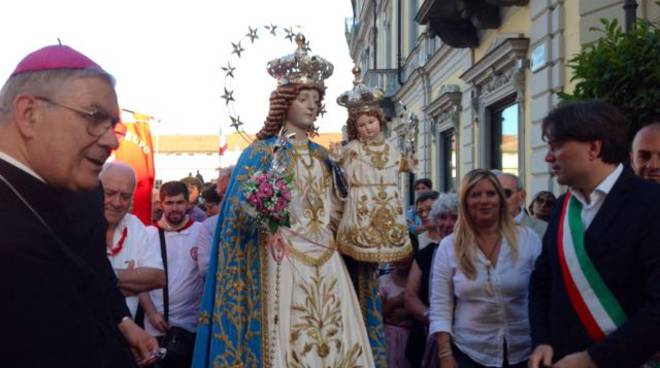 Accolta alla Collegiata di San Secondo la Madonna di San Rufo