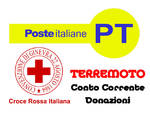 Terremoto: Poste Italiane e Croce Rossa Italiana attivano conto corrente