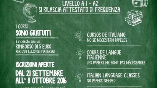 Dal 21 settembre iscrizioni aperte per i Corsi di Lingua Italiana promossi dalla Noix de Kola