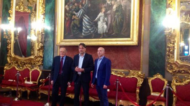 Tornato a Palazzo Ottolenghi il quadro cinquecentesco del Cariani