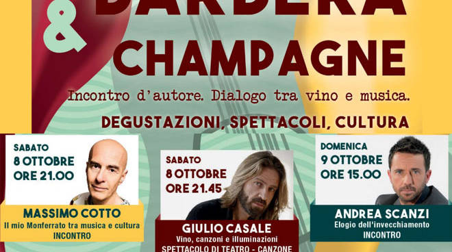 Agliano Terme: nel prossimo week end ospiterà la prima edizione del Festival Barbera e Champagne