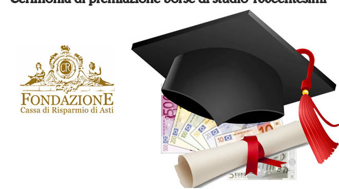 Asti: cerimonia di consegna delle borse di studio ai 48 studenti usciti con 100/100