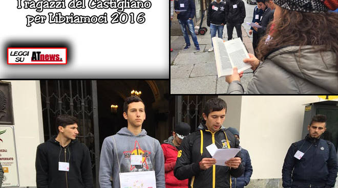 Dalla Costituzione a Pennac: le letture degli studenti del Castigliano nel centro di Asti