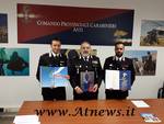Asti, presentato il Calendario Storico 2017 dell’Arma dei Carabinieri