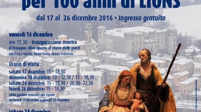 A Costigliole d'Asti "100 Presepi per 100 anni di Lions" dal 16 al 26 dicembre