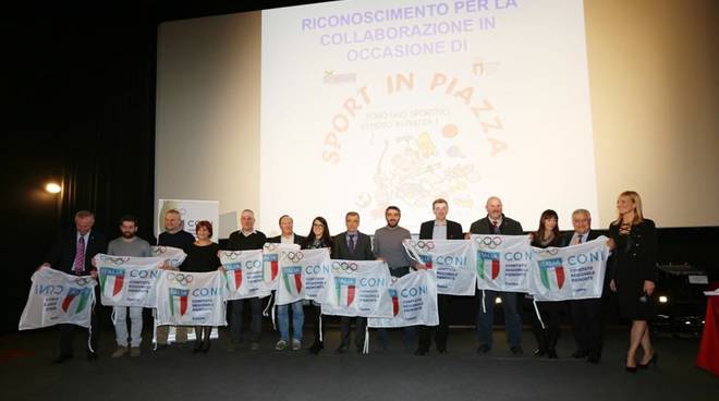 Alba premiata per “Sport in Piazza” dalla delegazione Coni Cuneo