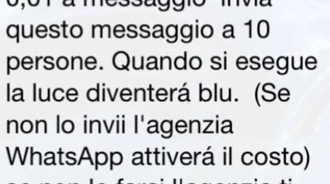 Torna la bufala su WhastApp a pagamento