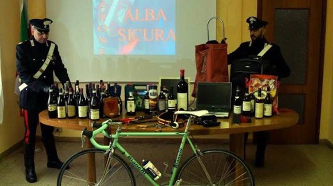Alba, arrestati i ladri delle cantine nel quartiere Piave