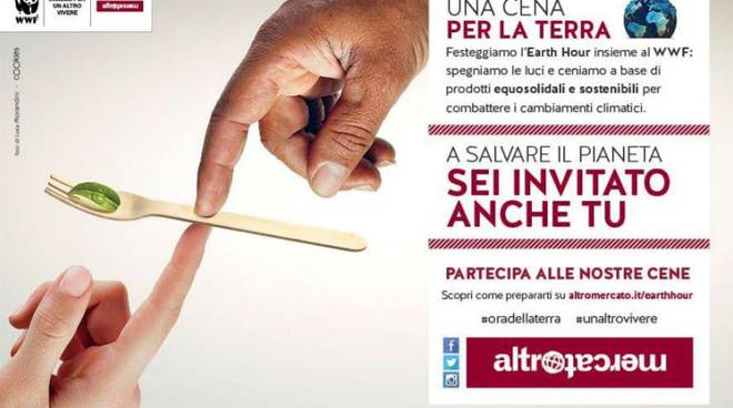 Asti, Altromercato e WWF insieme per l'Ora della Terra 2017