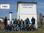 Bambini in visita all'acquedotto Asp di Cantarana