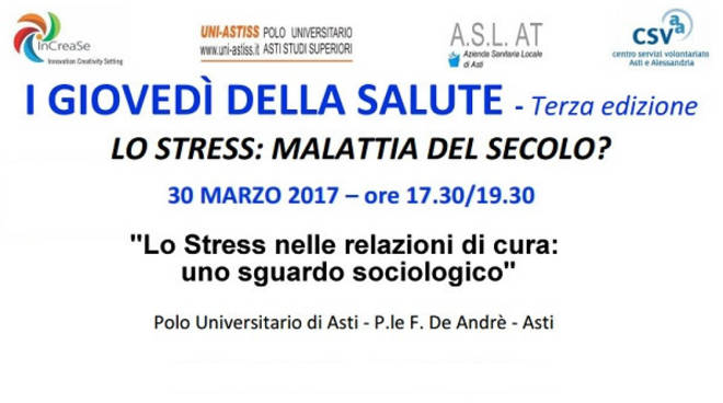 Lo stress nelle relazioni di cura, se ne parla ai Giovedì della Salute