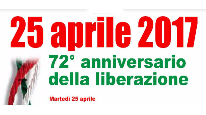 72° anniversario della Liberazione a Canelli: programma e celebrazioni 