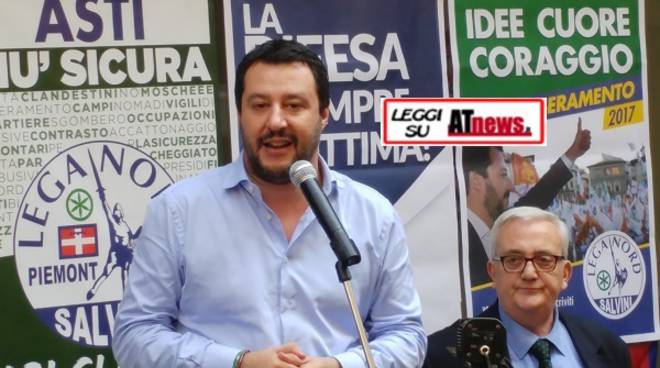 Matteo Salvini ad Asti: "Mi chiamano populista ed esserlo per me è un vanto"
