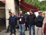 Alba: il Sindaco Maurizio Marello al via del raduno nazionale Vespa Club Alba