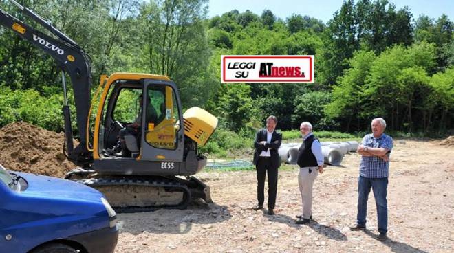 Asti, procedono i lavori per la riapertura di strada Crosa a Casabianca