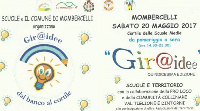 Domani a Mombercelli la quindicesima edizione del “Gir@idee”