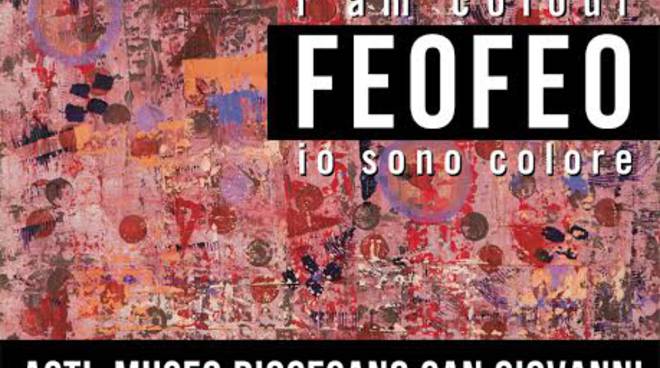 Asti, sarà inaugurata sabato la mostra "Feofeo. Io sono colore"