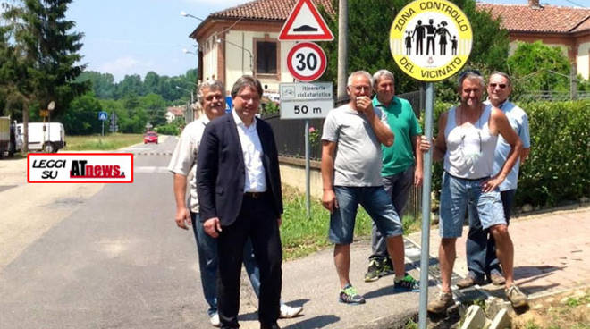 Installati anche a Valmanera i cartelli del controllo del vicinato