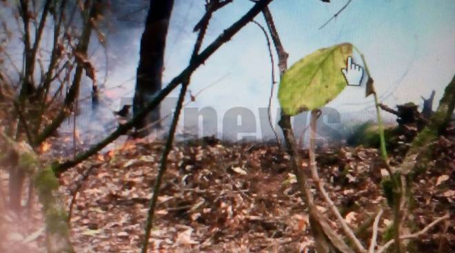 Incendio Serravalle d'Asti