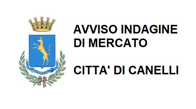 avviso indagine di mercato canelli