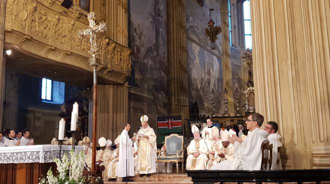 Cerimonia ingresso nuovo vescovo di Asti Monsignor Marco Prastaro