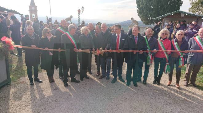 Inaugurazione Magico Paese di Natale 2018 Govone