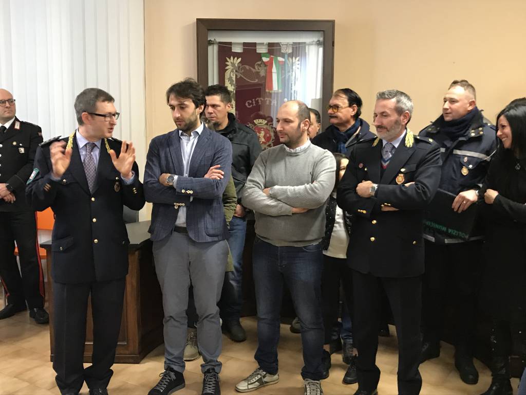 “Vanno in pensione” i nonni-vigili di “Nostra Signora delle Grazie” di Nizza: premiati con un attestato di benemerenza