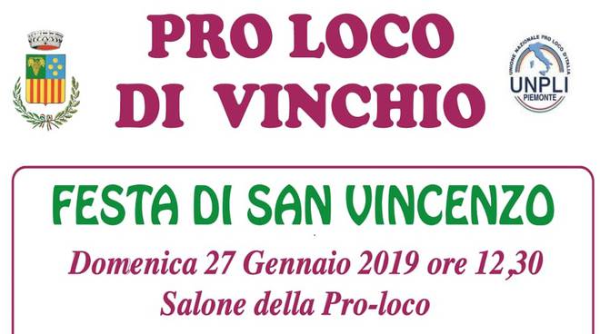 pranzo san vincenzo 2019 vinchio