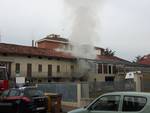 Incendio in via scotti Asti