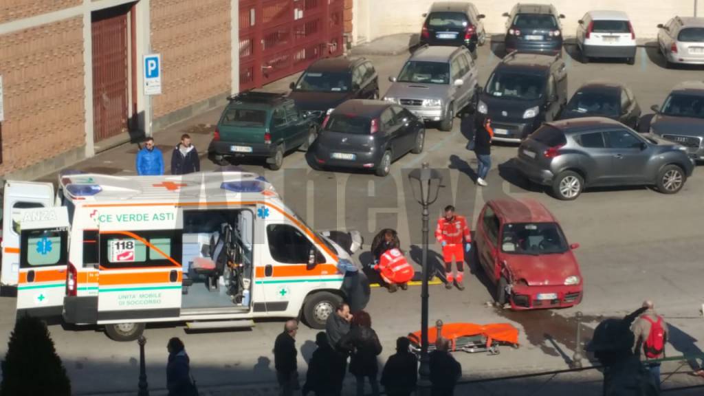 Incidente piazza libertà Asti 