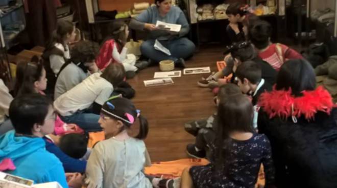 Doposcuola Arcobaleno in visita alla Bottega Altromercato