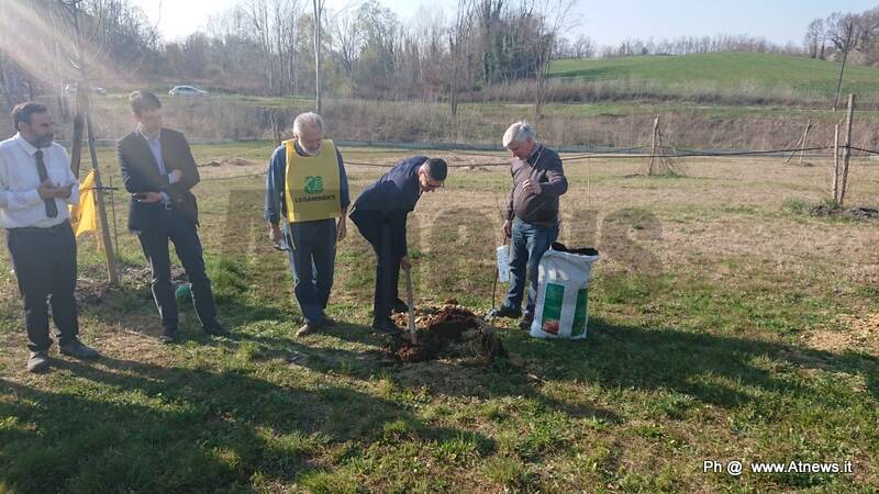 Parco della salute di Asti: piantate 25 nuove piante