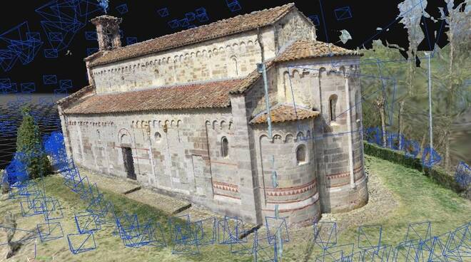 chiesa san secondo cortazzone in 3d