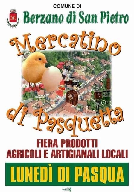 mercatino di pasquetta berzano san pietro