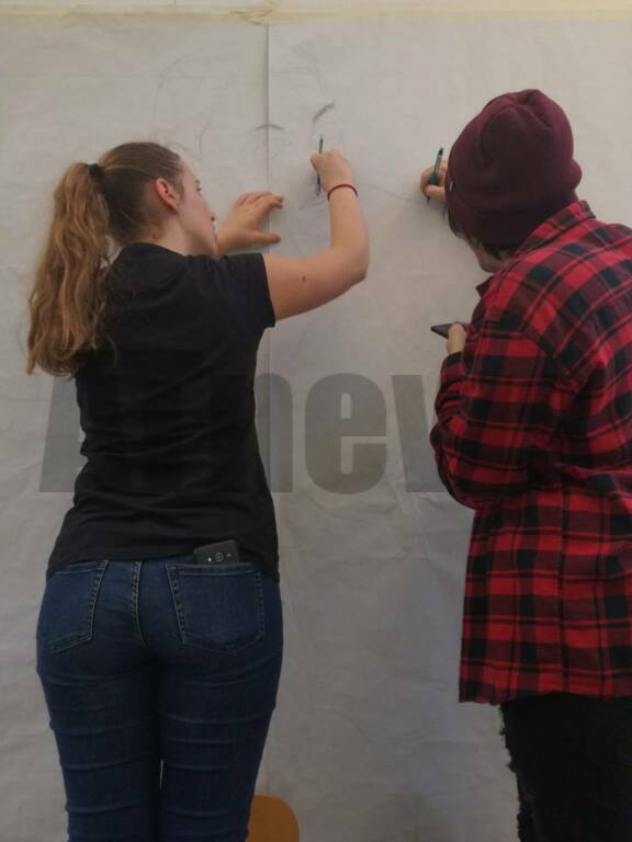 murales biblioteca nizza