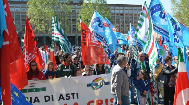 Manifestazione Primo Maggio 2019 ad Asti 