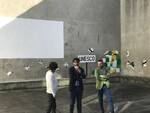 Inaugurato a Nizza il murale “di cultura e coltura” che colora il cortile della Biblioteca