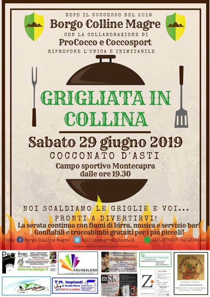 grigliata in collina borgo colline magre 2019