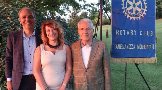 Nuova socia Rotary Nizza Canelli 