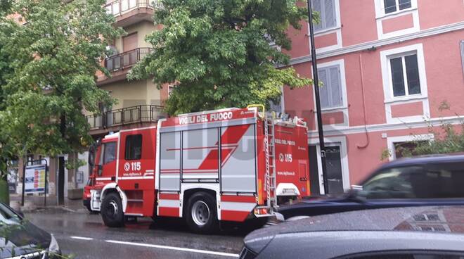 vigili del fuoco corso savona