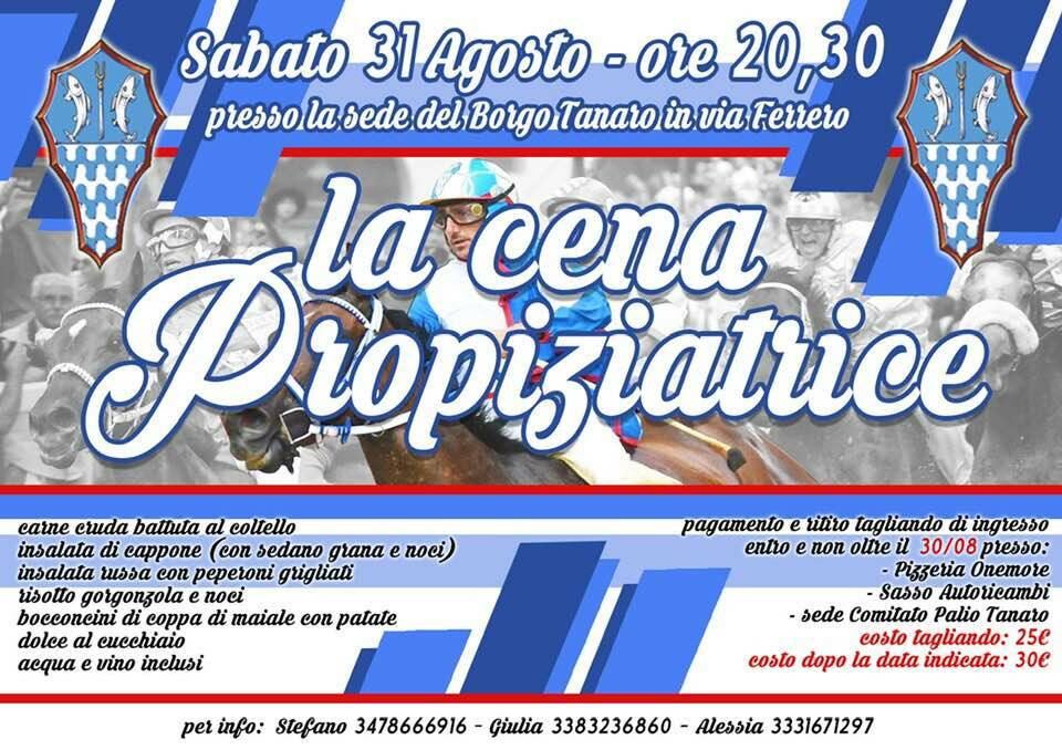 eventi borgo tanaro palio 2019