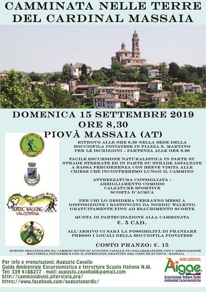 camminata piovà massaia