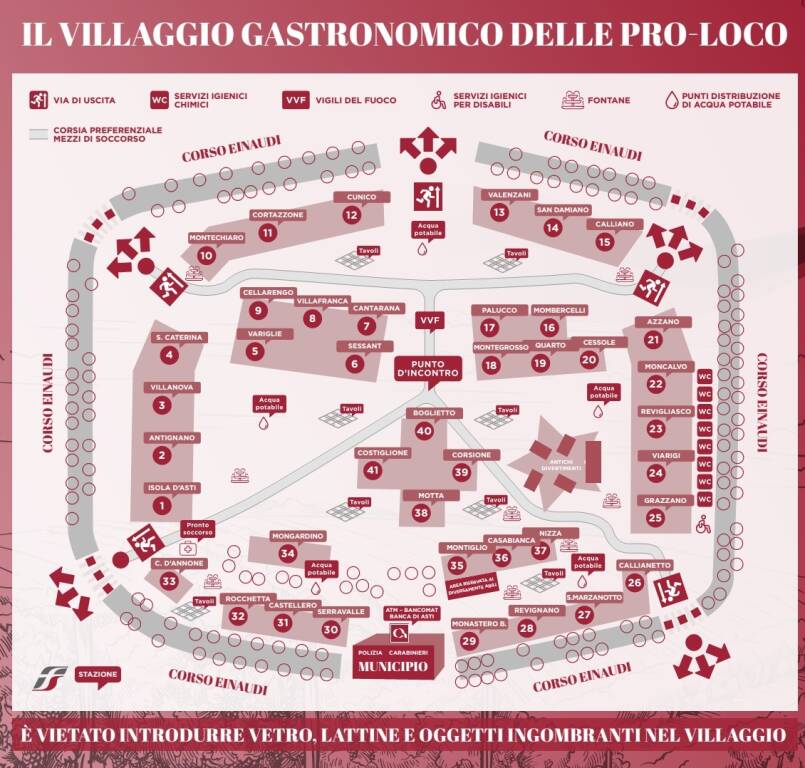 mappa sagre 2019