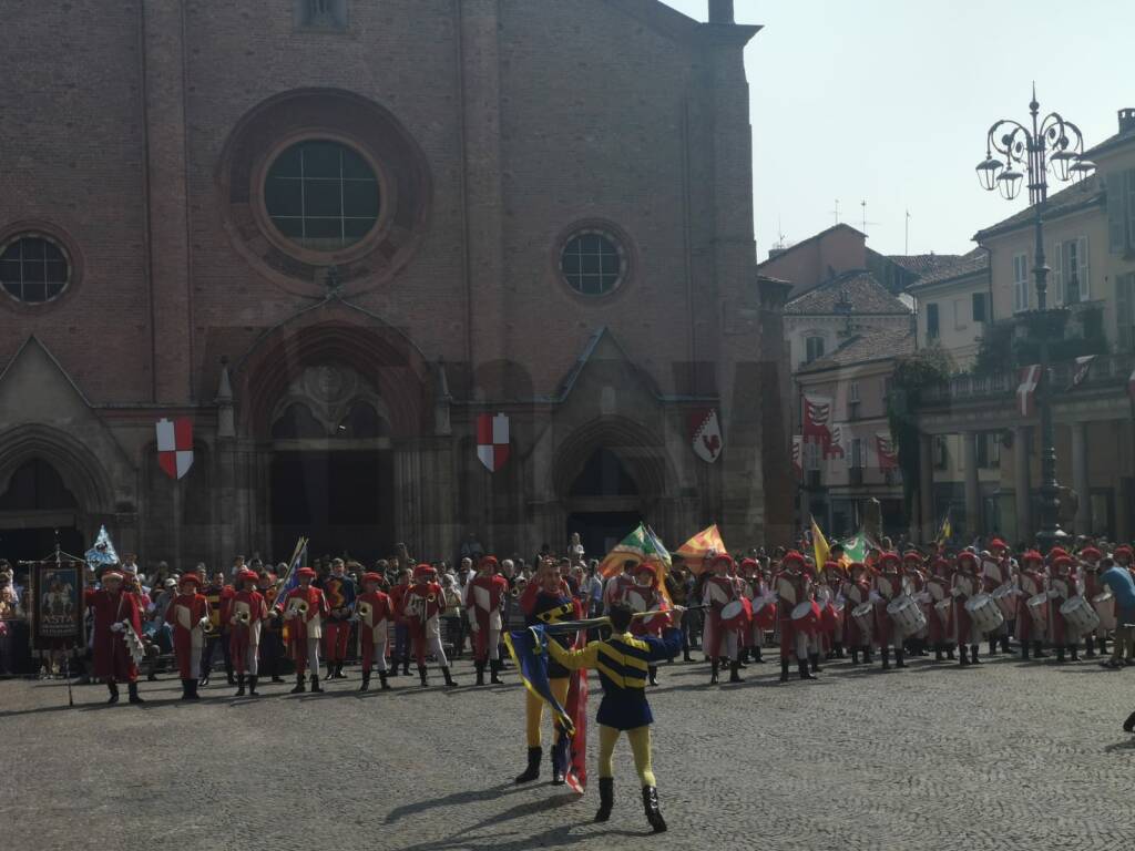 Palio di Asti 2019 - Esibizione Sbandieratori dell'Asta 